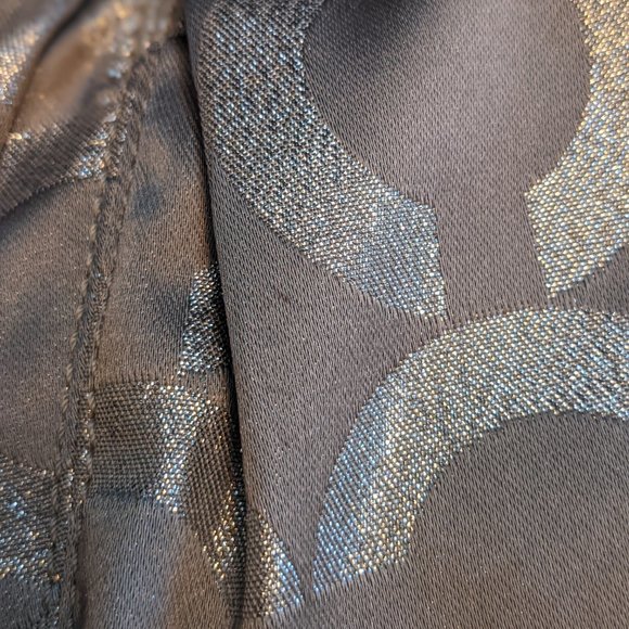 Coach Maggie Signature Madison Op Art Lurex 14426 Purse - Picture 10 of 14